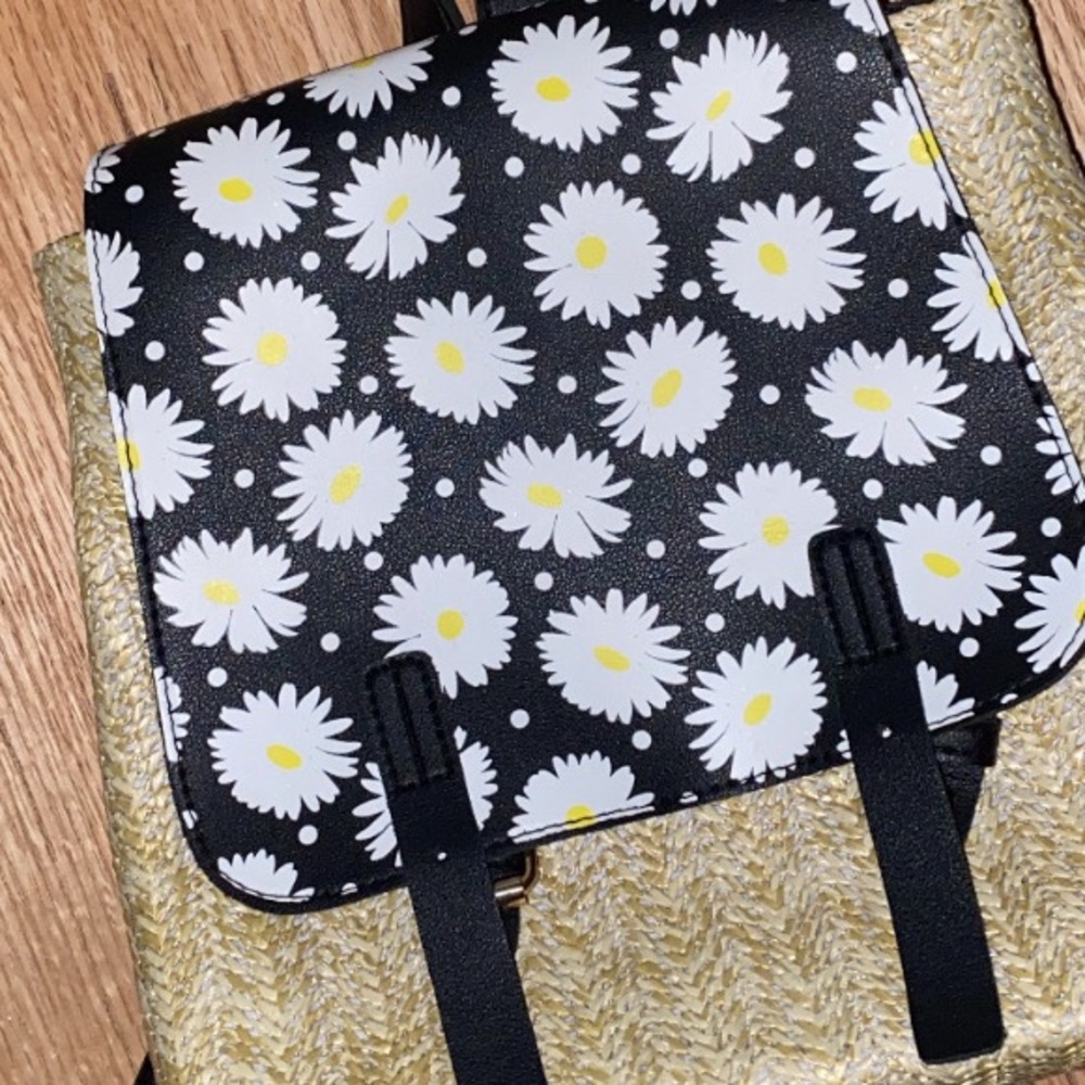 Sunflower backpack purse